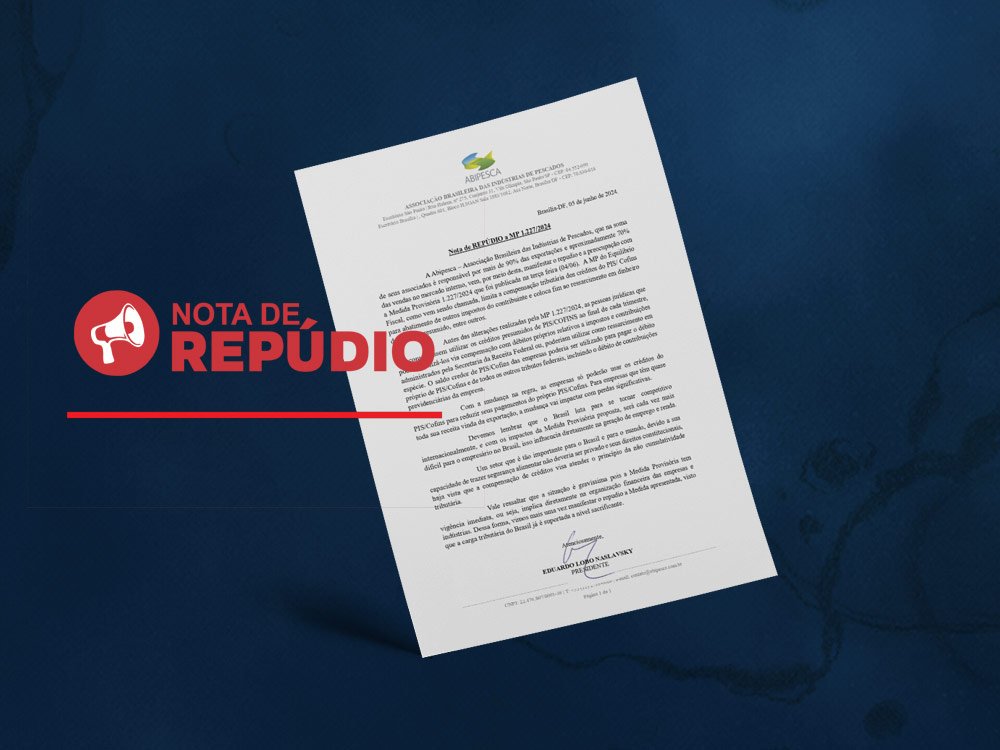 Nota de REPÚDIO a MP 1.227/2024